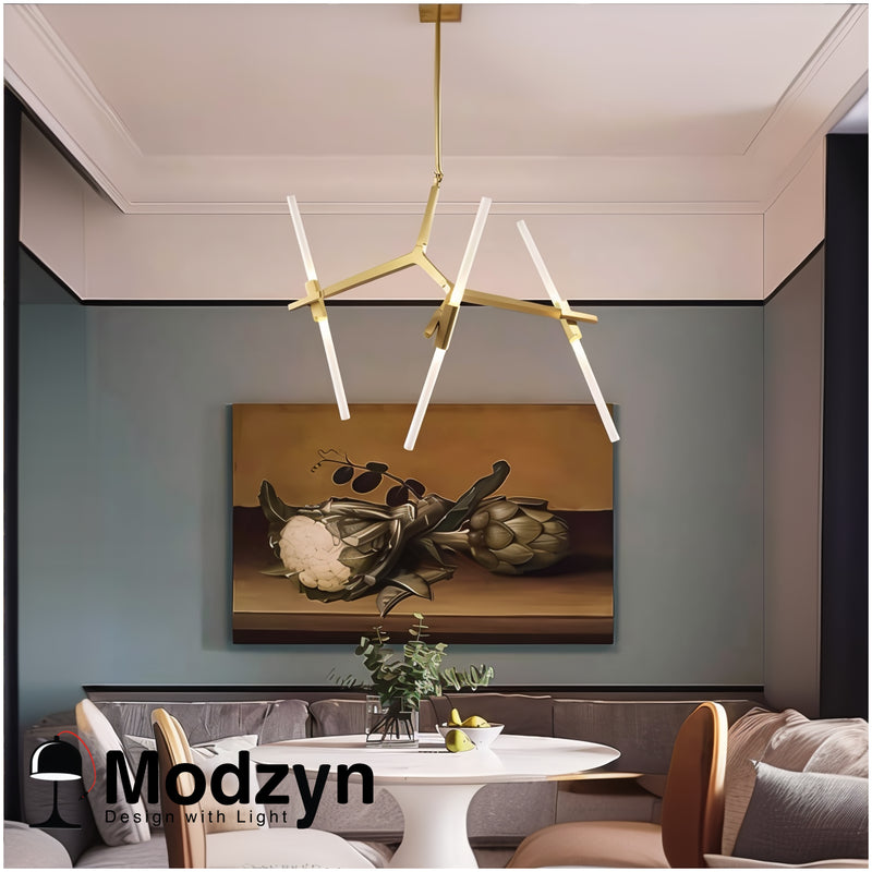 Люстра Led Agnes Gold Modzyn Design 22083-45029