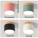 Точкові світильники Color wood 4000K D8 Black / D85 Black / D8 Green / D85 Green / D8 White / D85 White / D8 Pink / D85 Pink 230950-200000359