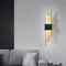 Настінний світильник Tico wall H600 Led 9W Black + Gold 230910-200000392