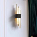 Настінний світильник Tico wall H600 Led 9W Black + Gold 230910-200000392