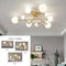 Стельові світильники Cherry lamp H260 Gold + White 4xE27 / 6xE27 / 9xE27 231210-200000609