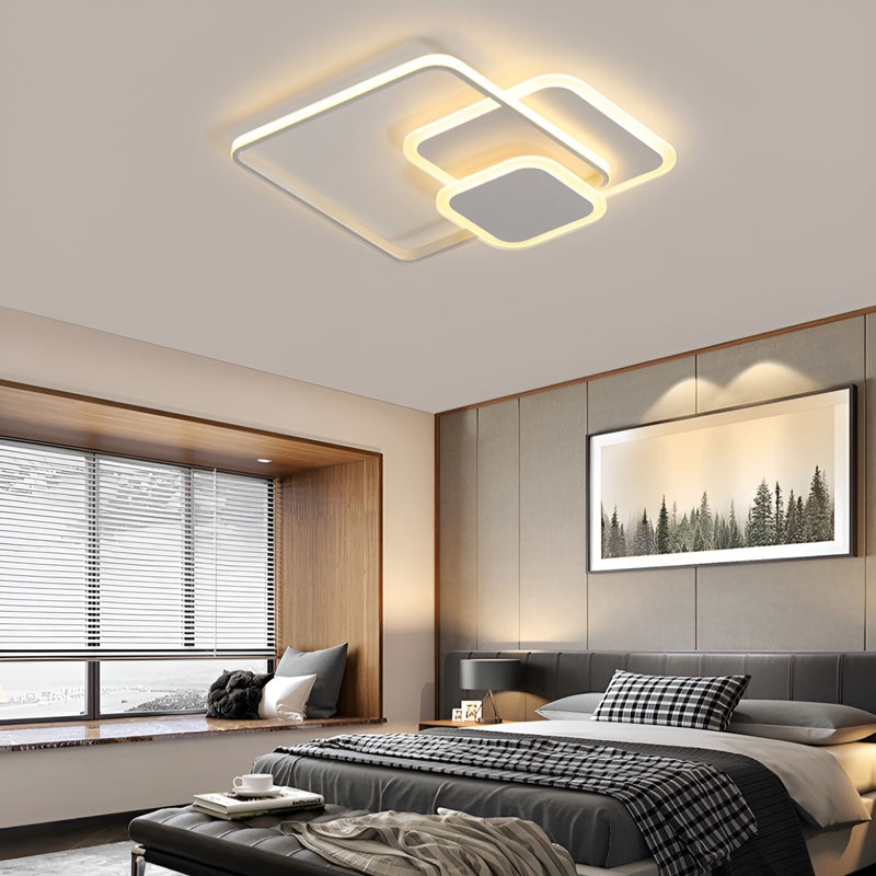 Стельовий світильник Ceiling Square D500 Led 80W 3000K 4500K 6000K White + Grey 230960-200000399