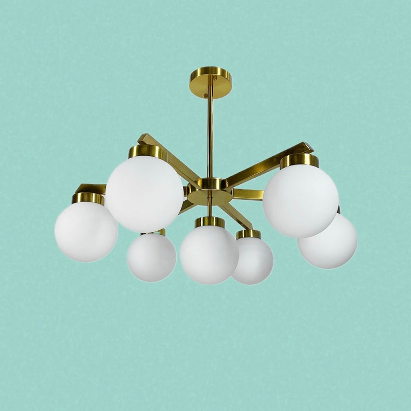 Підвісні світильники Light Aura D600 4xG9 / 7xG9 Gold + White 241118-200001281