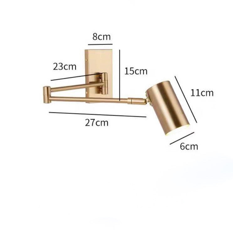 Настінний світильник Arm turn gold L500 1xGU10 5W 4000K Gold 241210-200001313