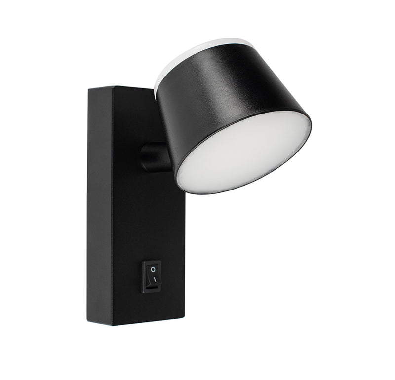 Настінні світильники Tenn turn H150 led 8W 4200K Black / White 250160-200001346