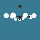 Підвісні світильники Berries H600 D950 9xE27 / D1200 12xE27 Black + White + Gold 250118-200001364