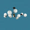 Підвісні світильники Berries H600 D950 9xE27 / D1200 12xE27 Black + White + Gold 250118-200001364