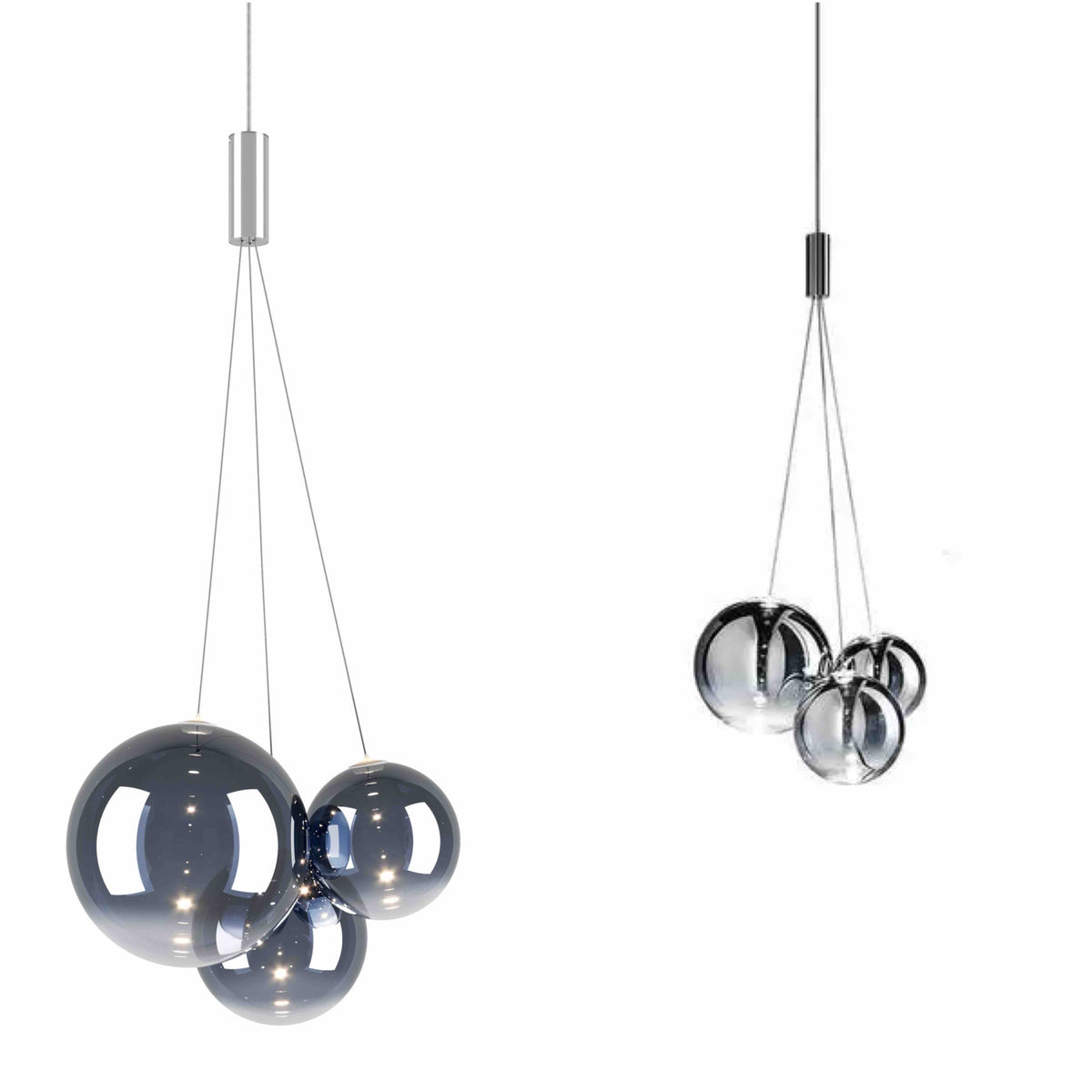 Підвісний світильник Cherry D300 3xG4 Chrome 250122-200001444