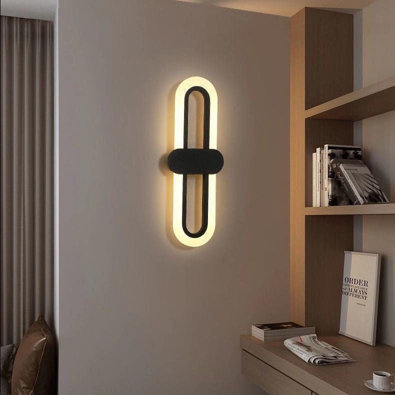 Настінний світильник Clip H400 Led 8W 4000K Black 250335-200001568