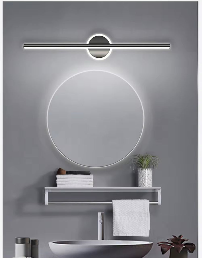 Настінні світильники Ring mirror H140 3000K 4000K 6000K L600 Led 16W / L800 Led 18W Black 250335-200001570