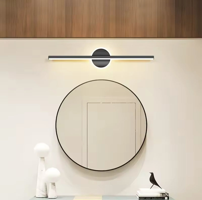 Настінні світильники Ring mirror H140 3000K 4000K 6000K L600 Led 16W / L800 Led 18W Black 250335-200001570