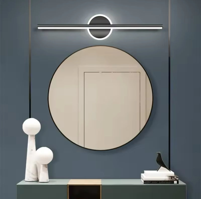 Настінні світильники Ring mirror H140 3000K 4000K 6000K L600 Led 16W / L800 Led 18W Black 250335-200001570