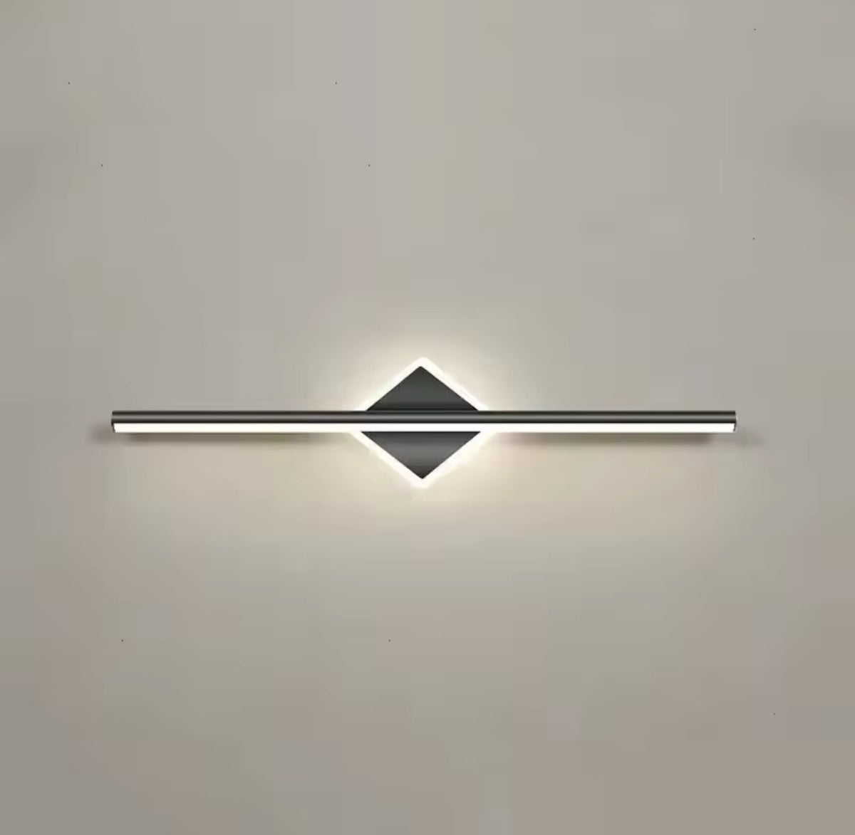 Настінний світильник Romb mirror L600 Led 16W 3000K 4000K 6000K Black 250335-200001571