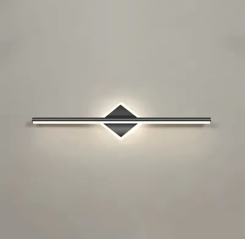 Настінний світильник Romb mirror L600 Led 16W 3000K 4000K 6000K Black 250335-200001571